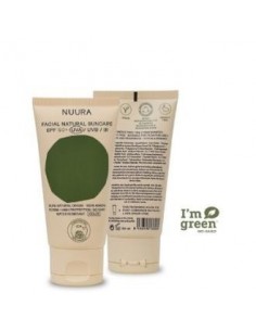 Crema Solar Facial Spf50+ Color 50 Mililitros Eco Nuura