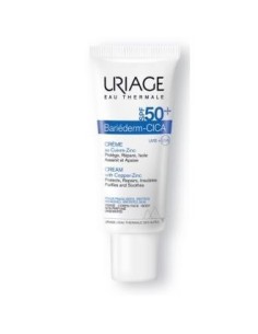 Bariederm Cica Spf50+ Crema 40 Mililitros Uriage