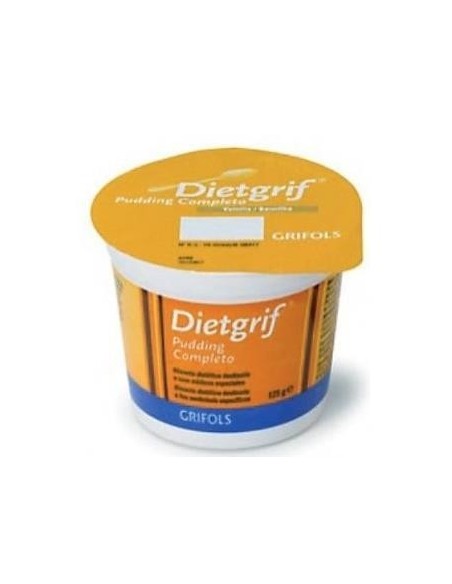 Dietgrif Pudding Completo Vainilla 24X125 Gramos Grifols
