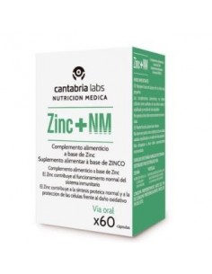 Zinc Nm 25Miligramos 60 Cápsulas  Nutricion Medica