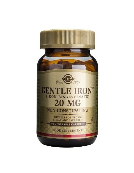 Hierro Gentle 90 Caps De Solgar