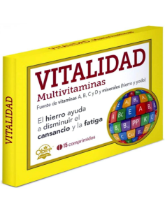 Vitalidad 15 comprimidos...