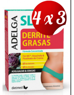 Pack 4x3 uds Adelgaslim...