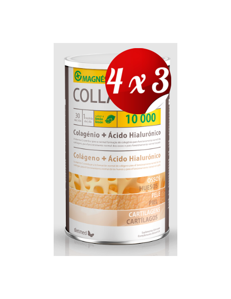 Pack 4x3 uds Super Collaforce 10.000 Limón Lata 450G De Dietmed