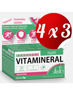 Pack 4x3 uds Vitamineral...