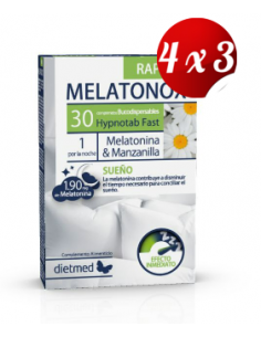 Pack 4x3 uds Melatonox...