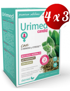 Pack 4x3 uds Urimed Candid...