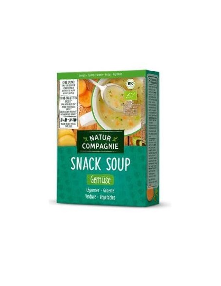 Sopa De Champiñones Instantanea 12Cajasx3 Sobres Bio Natur Companier