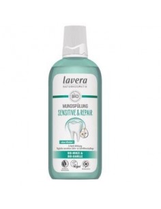 Sensitive Repair Enjuage Bucal Con Fluor 400 Mililitros Lavera