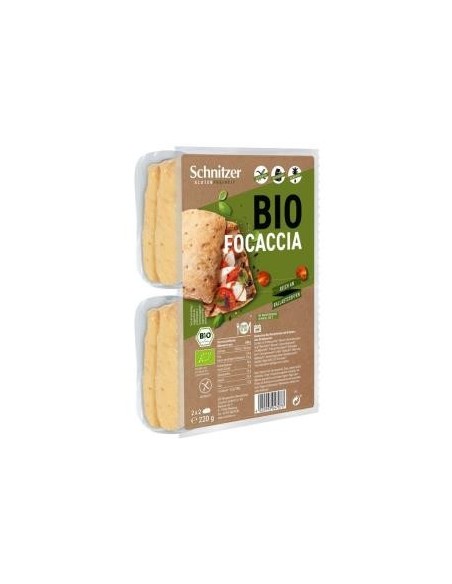 Panecillos Focaccia 220 Gramos Bio Sg Schnitzer