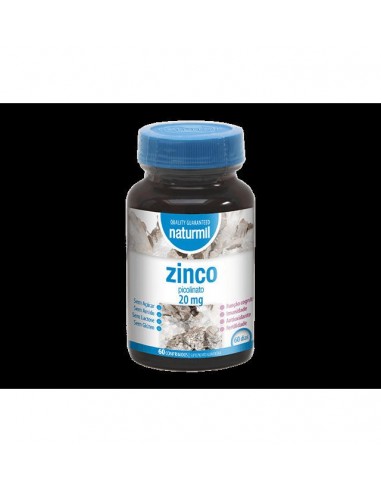 Zinc 20 Mg 60 Comp De Naturmil