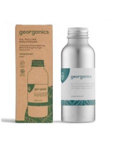 Enjuage Bucal Con Aceite Hierbabuena 100 Mililitros Georganics