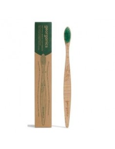 Cepillo Dental Mediano Madera De Haya. Georganics
