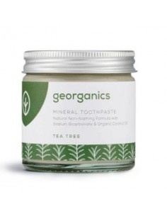 Dentifrico Mineral Arbol Del Te Crema 60 Mililitros Georganics