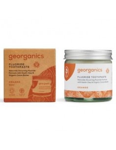 Dentifrico Fluor Naranja  60 Mililitros Georganics