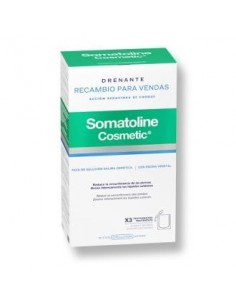 Somatoline Vendas Reductoras Drenantes Recambio 6U Somatoline