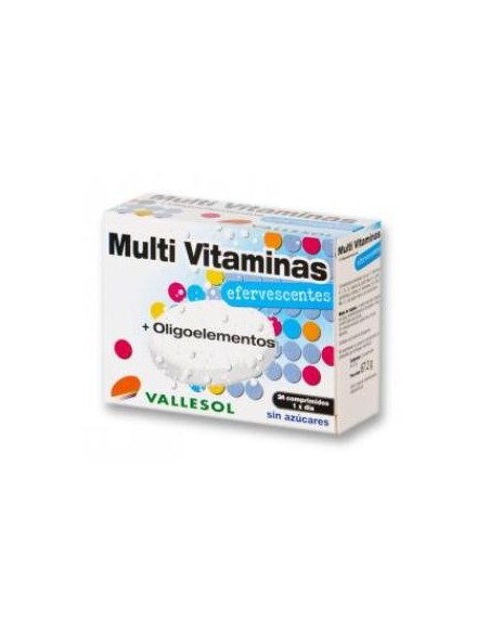 VALLESOL MULTIVI+OLIG. EFERVESCENTE 24COMP.