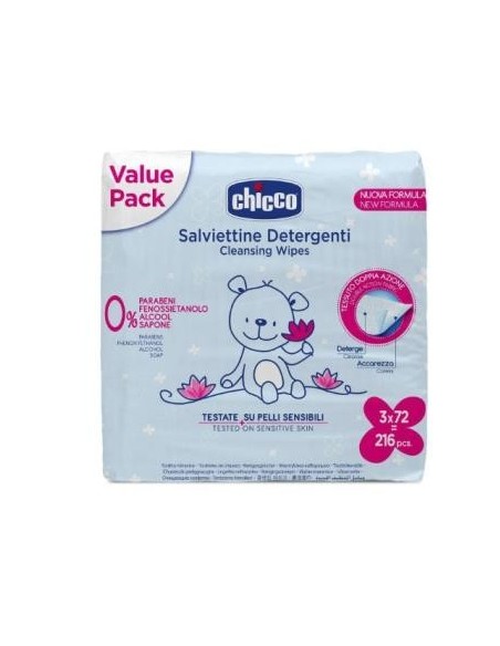 Tripack Toallitas 3X72Unids Chicco