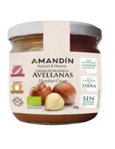 Crema De Avellanas 330 Gramos Bio Amandin