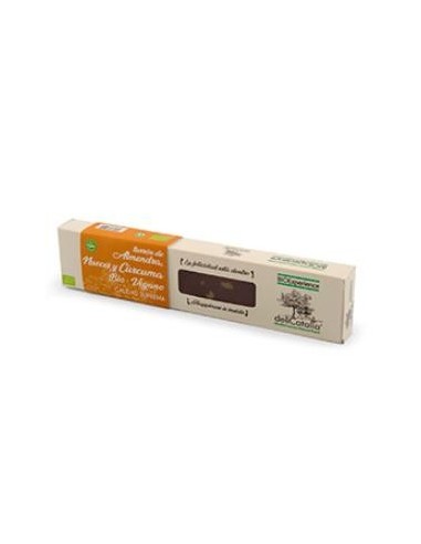 Turron Almendra Nueces Curcuma 165Gr Bio Sg Vega** Delicatalia
