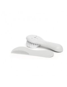 Set Cepillo Y Peine Gris Suavinex