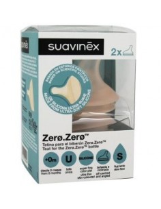 Tetina Zero Antic B/Ancha Sili Flujo Lento S 2 Uni Suavinex