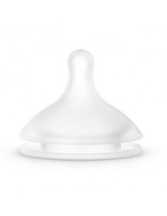 Tetina Fisiologica Flujo L Silicona +6M 2 Uni Suavinex