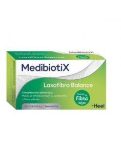 Laxafibra Balance 10 Sticks Medibiotix Heel