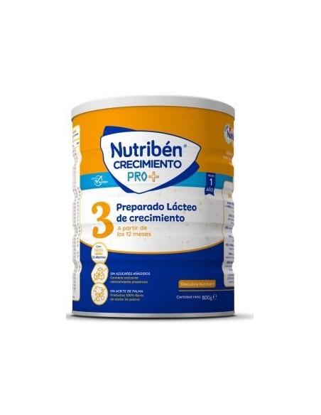Nutriben Crecimiento Leche 3 800 Gramos Nutriben