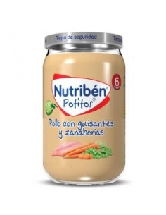 Nutriben Potito Pollo Guisantes Y Zanahoria 235Gr Nutriben