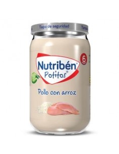 Nutriben Potito Pollo Arroz 235 Gramos+6M Nutriben