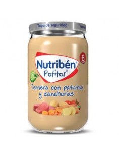 Nutriben Potito Ternera Patatas Y Zanahoria 235 Gramos Nutriben