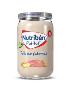 Nutriben Potito Pollo Patatitas 235 Gramos+6M Nutriben