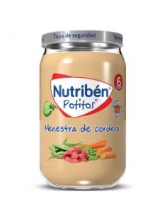 Nutriben Potito Menestra De Cordero 235 Gramos Nutriben