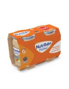 Nutriben Potito Macedonia Fruta Cereales 2X190 Gramos Nutriben