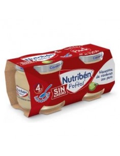 Nutriben Potito Bipack Intro Verdura Pavo 2X120 Gramos Nutriben