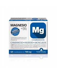Magnesio + B6 60 Compr De Natysal