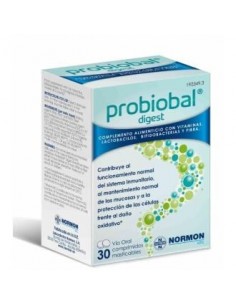 Probiobal Digest 30 Comp Masticables Normon