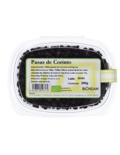 Pasas De Corinto 200 Gramos Eco Bionsan