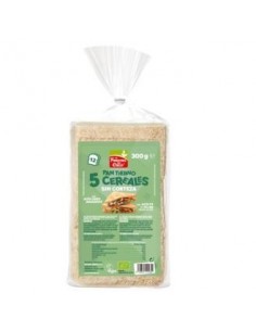 Pan De Molde 5 Cereales Sin Corteza 300 Gramos Bio La Finestra Sul Cielo
