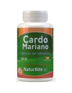 Ex. Silimarina Cardo Mariano 120 Cápsulas  Naturbite