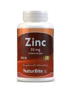 Citrato de Zinc 30mg, 120...