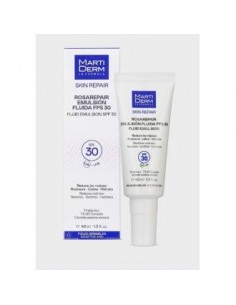 Martiderm Rosarepair Emulsion Fluida Fps 30 40 Ml Martiderm