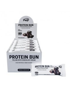 Protein Bun Bizcocho Double Chocolate 15Udsx60 Gramos Pwd Nutrition