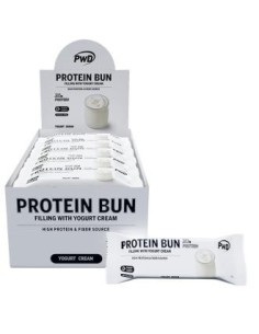 Protein Bun Bizcocho Yogurt Cream 15Udsx60 Gramos Pwd Nutrition