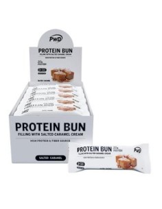 Protein Bun Bizcocho Salted Caramel 15Udsx60 Gramos Pwd Nutrition