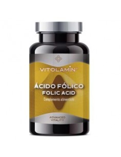 Acido Folico 400 Microgramos 400 Comprimidos Vitolamin
