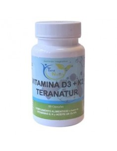 Vitamina D3+K2 60 Cápsulas  Teranatur