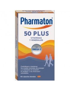Pharmaton 50 Plus 60 Caps Pharmaton
