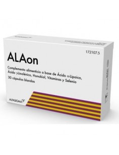Alaon 30 Cápsulas  Blandas Alfasigma